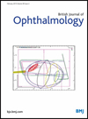 BRITISH JOURNAL OF OPHTHALMOLOGY雜志封面